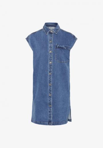 Джинсовое платье