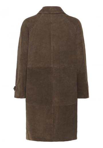 Кожаное пальто