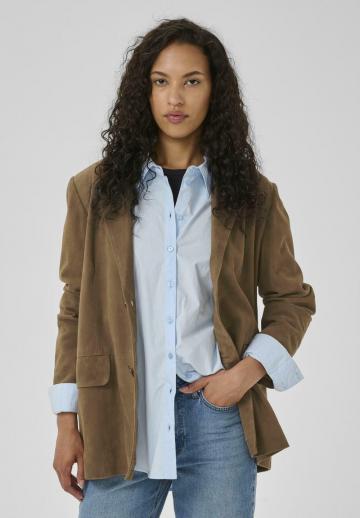 Длинный блейзер