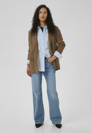 Длинный блейзер