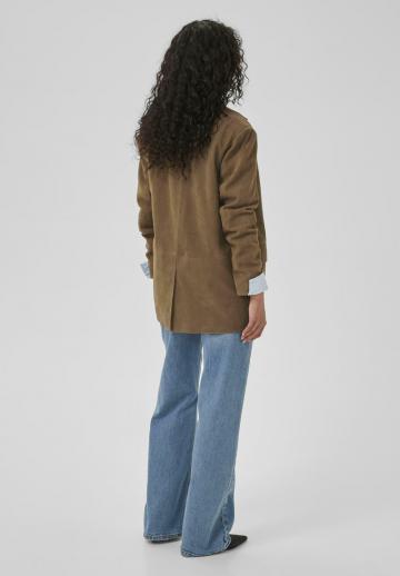 Длинный блейзер