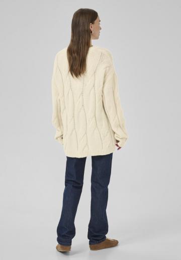 Длинный пуловер