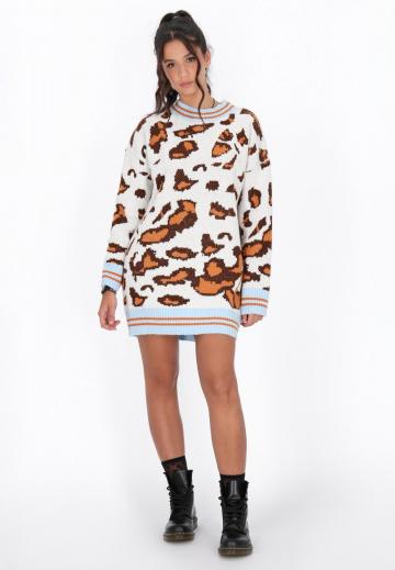 Вязаное платье