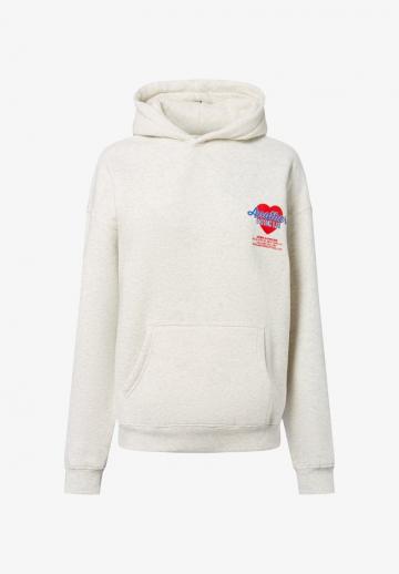 Пуловер с капюшоном