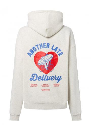 Пуловер с капюшоном