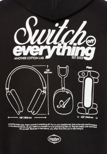 Пуловер с капюшоном