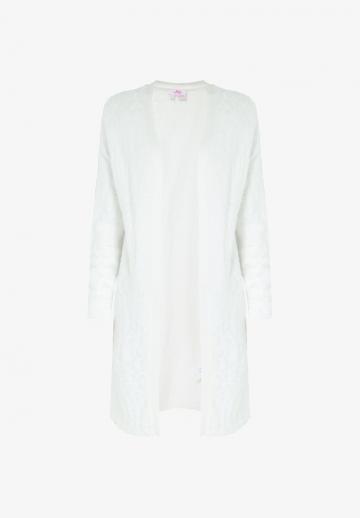 Жаккардовая вязаная кофта