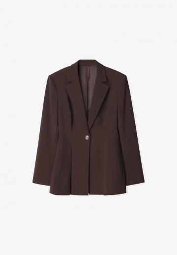 Длинный блейзер