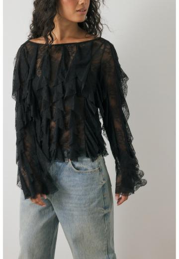 Кружевная блузка
