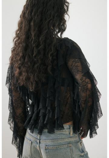 Кружевная блузка