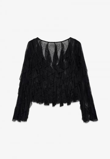 Кружевная блузка