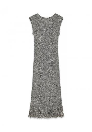 Вязаное платье