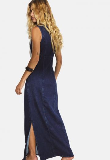 Джинсовое платье