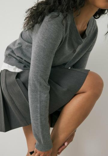 Юбка из джерси