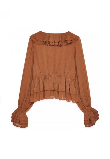 Шифоновая блузка