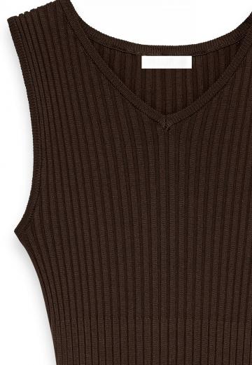 Вязаное платье