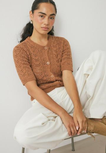 Вязаная кофта