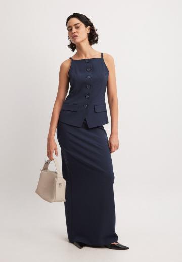 Топ на бретельках