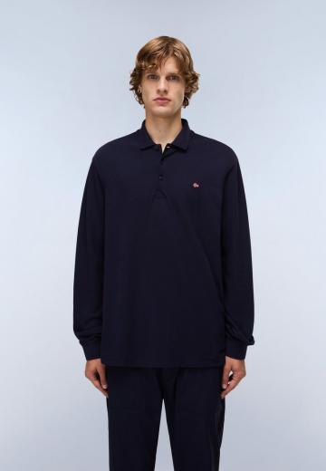 Поло с длинным рукавом