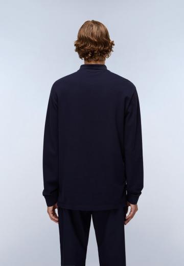 Поло с длинным рукавом