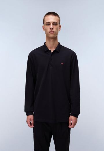 Поло с длинным рукавом