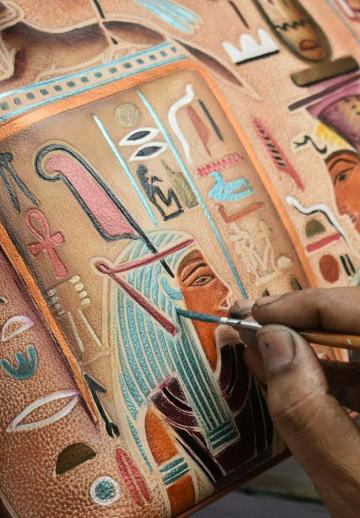 Кожаная сумка