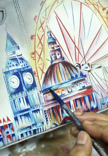 Кожаная сумка