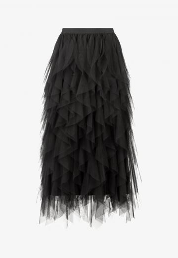 Юбка с воланами