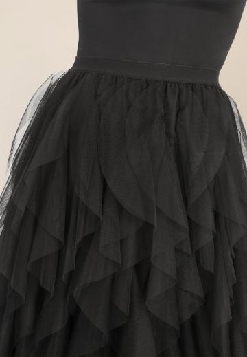 Юбка с воланами