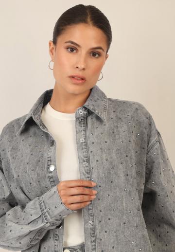 Джинсовая блузка