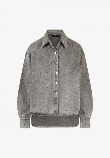 Джинсовая блузка