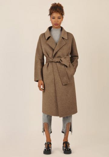 Шерстяное пальто