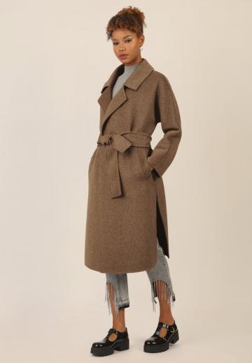 Шерстяное пальто