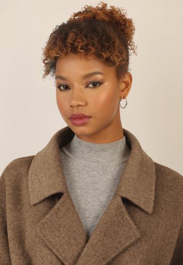 Шерстяное пальто