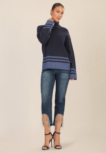 Длинный пуловер