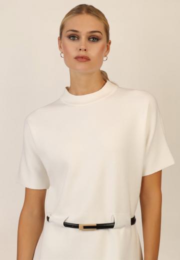 Вязаное платье