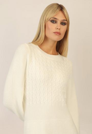 Вязаное платье