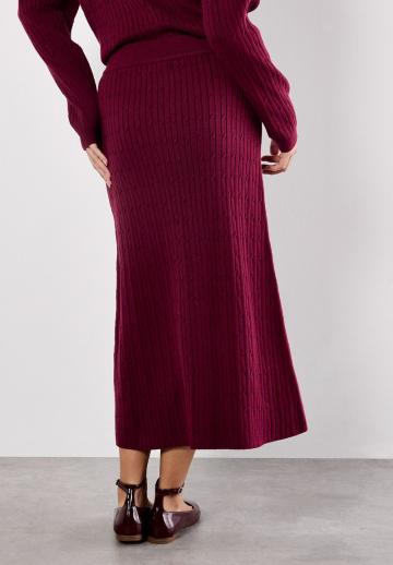 Вязаная юбка