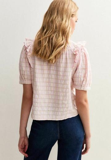 Джинсовая блузка