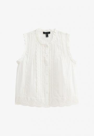 Блузка без рукавов