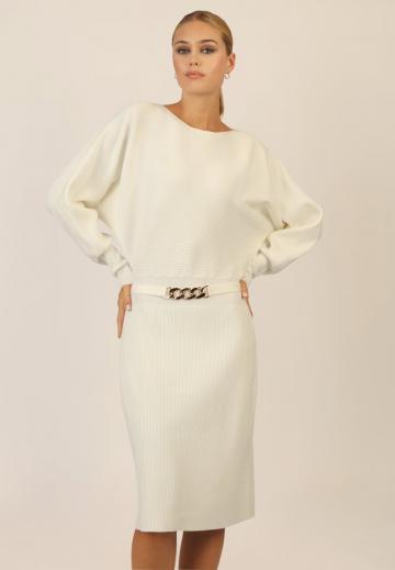 Вязаное платье