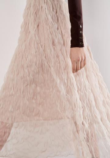 Юбка с воланами