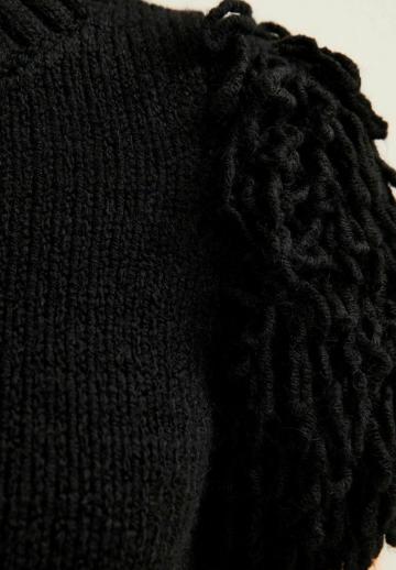 Пуловер с коротким рукавом