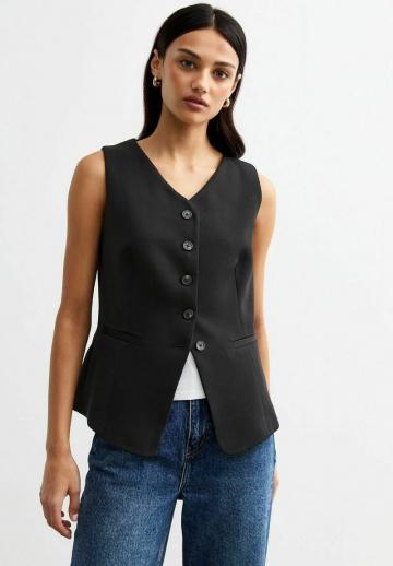 Джинсовая жилетка