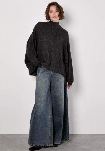 Длинный пуловер