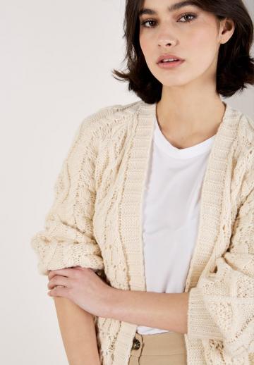 Длинный кардиган