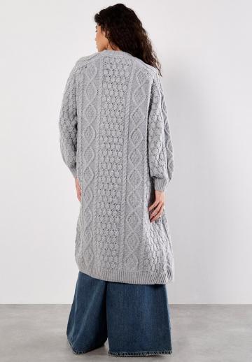Длинный кардиган