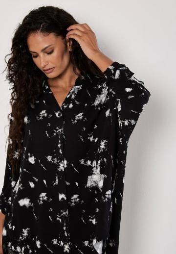 Длинная блузка