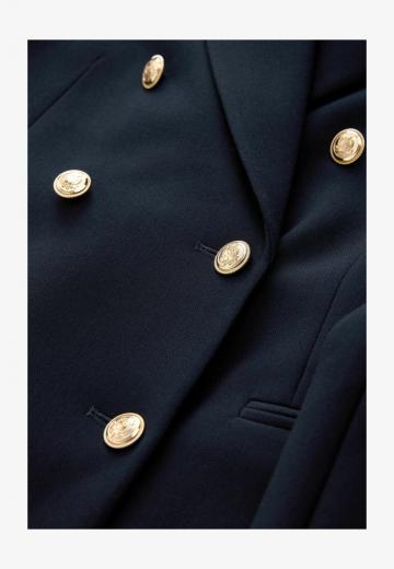 Длинный блейзер