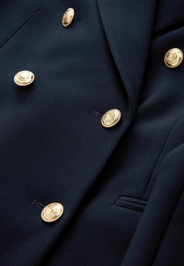 Длинный блейзер